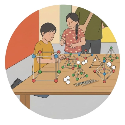 کارگاه سفر به سرزمین اشکال هندسی