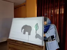 نمایش سایه در موزه کودکی