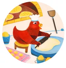 مرغ سرخ پاکوتاه