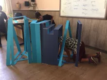 کارگاه بازی با ریاضی؛ ساخت تونل هندسی رنگی 